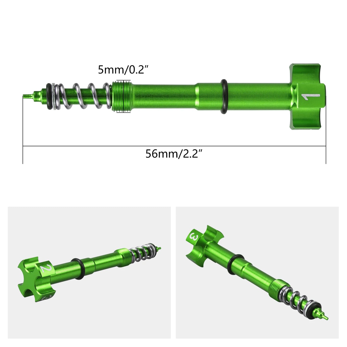 For KAWASAKI KX250F KX450F KLX450R KTM SX-F 250 Honda CRF 250R 450R Yamaha YZF WRF 250 450 Carburetor Idle Speed Adjusting Screw